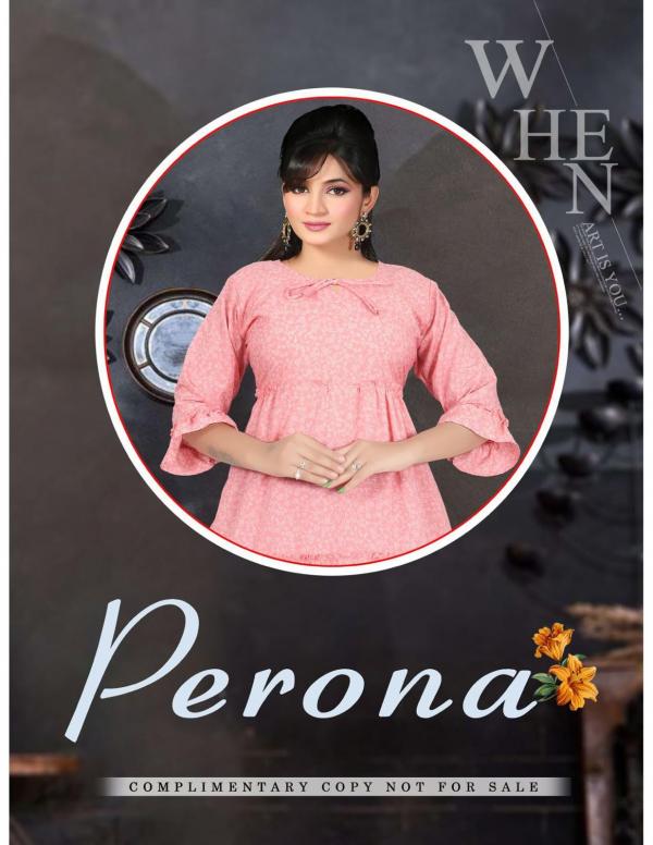 Trendy Moksha Perona Vol 1 Georgette Designer Exclusive Kurti Collection